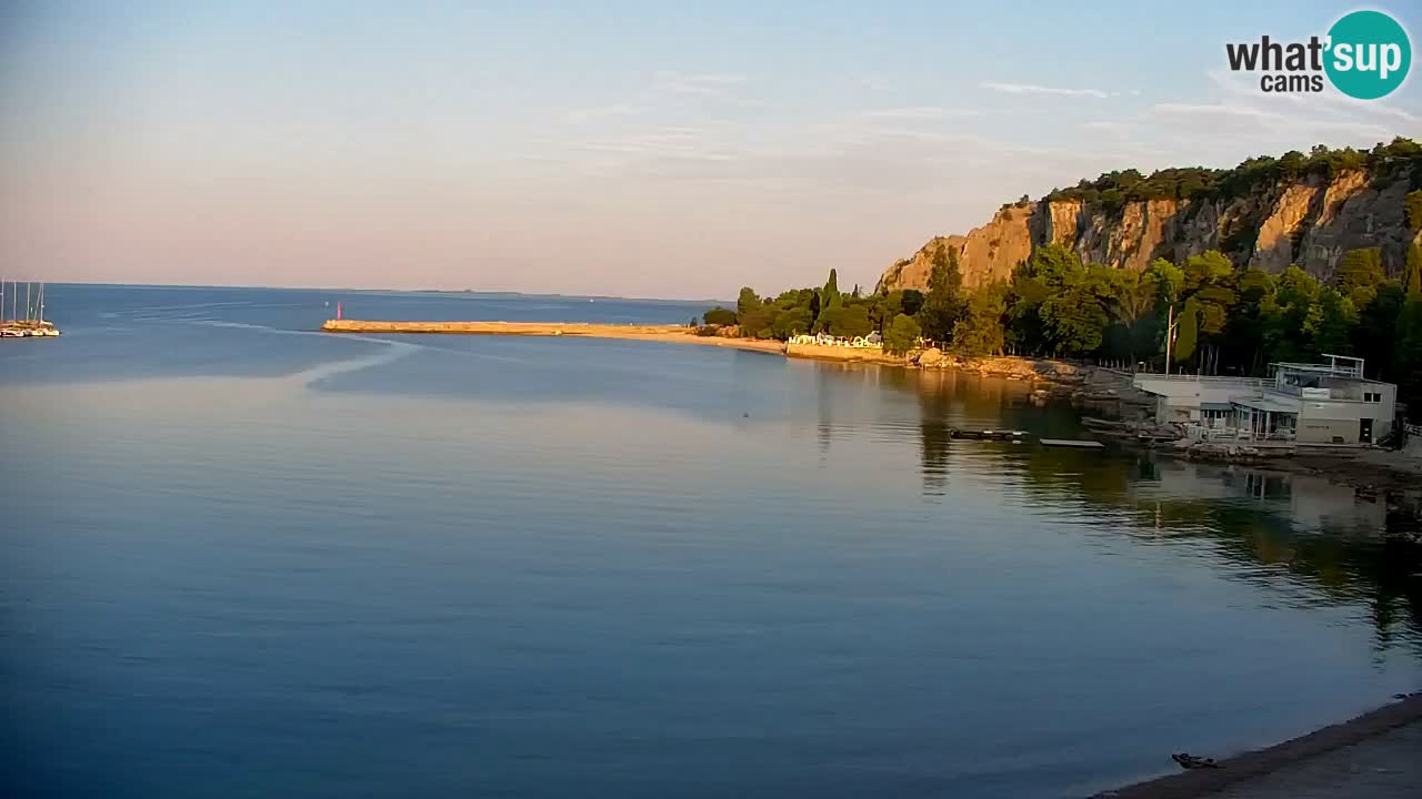 Webcam Sistiana Baia – Live View of the Marina and Gulf