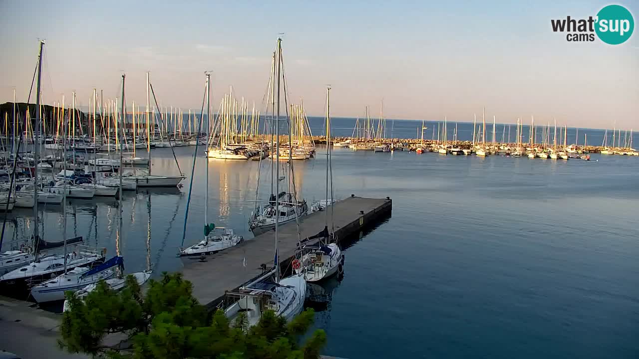 Webcam Sistiana Baia – Live View of the Marina and Gulf