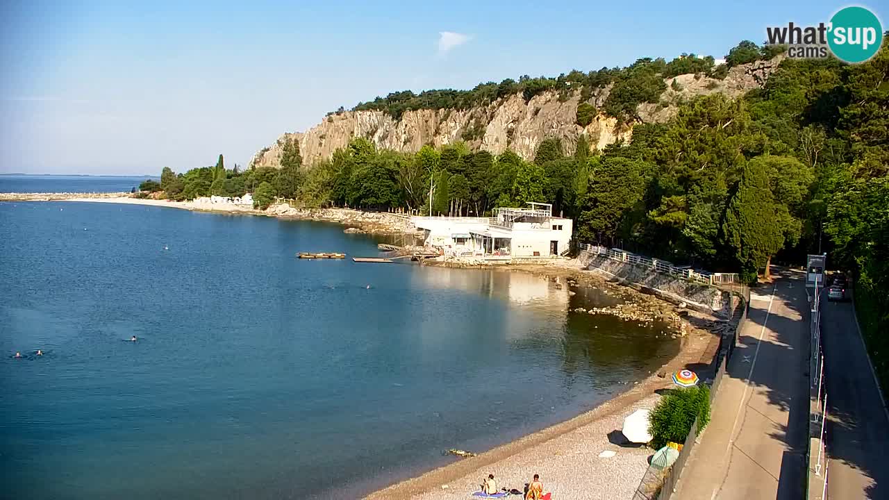 Webcam Sistiana Baia – Live View of the Marina and Gulf