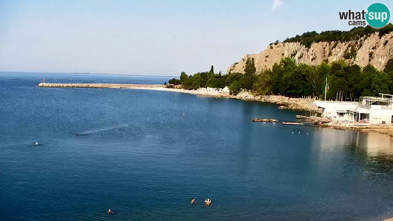 Web kamera Sistiana Uvala – Pogled uživo na marinu i zaljev