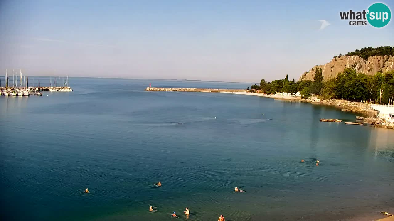 Webcam Sistiana Bucht – Liveblick auf Marina und Bucht