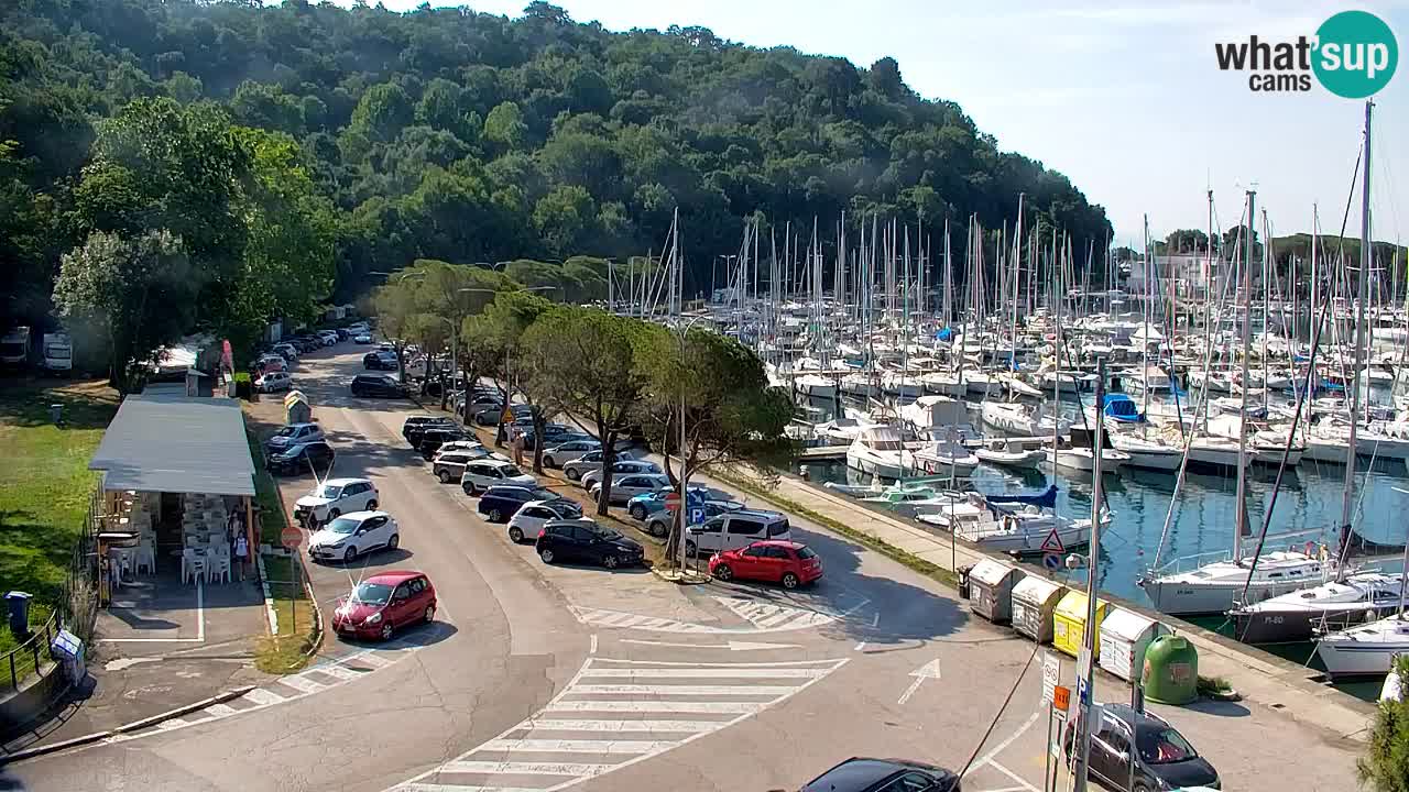 Webcam Baie de Sistiana – Vue en direct de la marina et de la baie