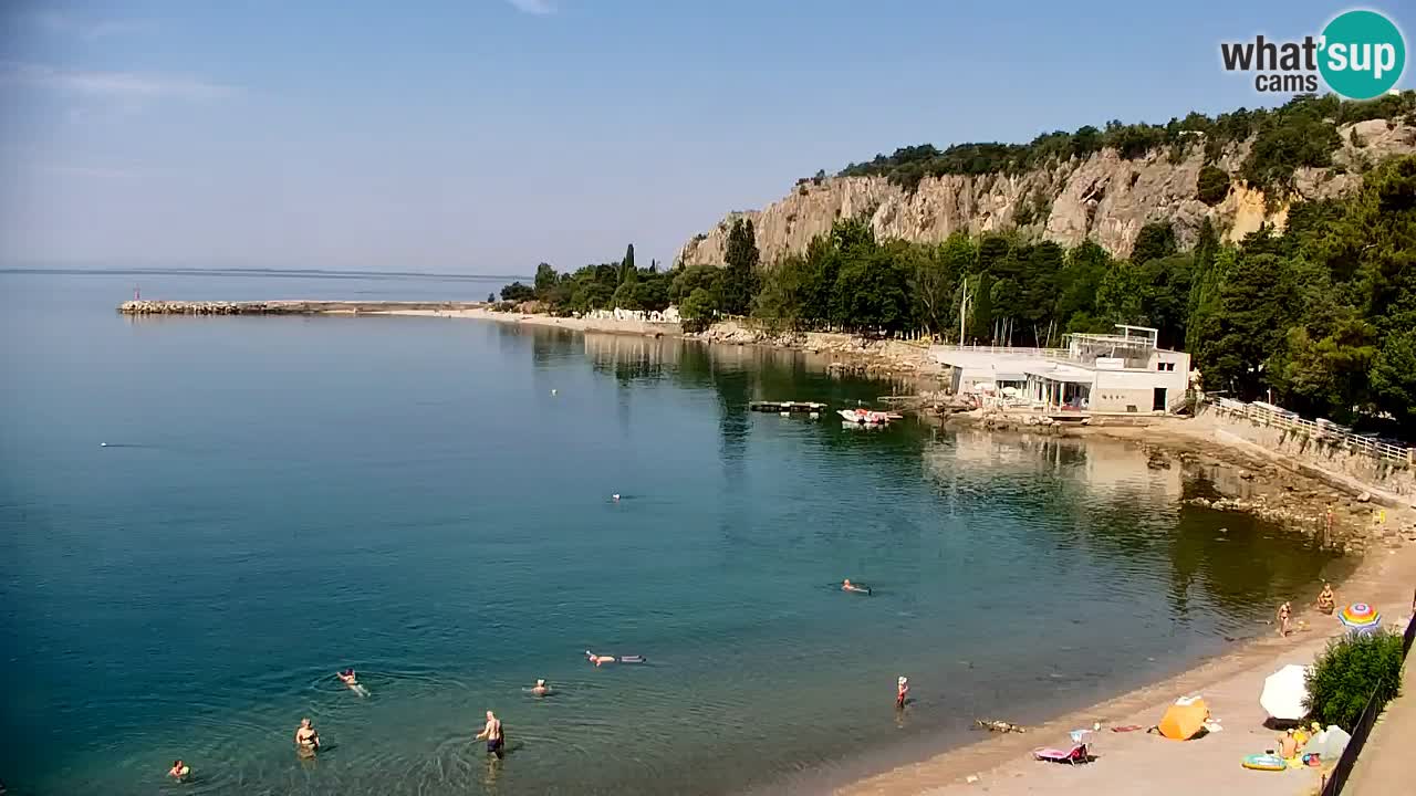 Webcam Sistiana Bucht – Liveblick auf Marina und Bucht