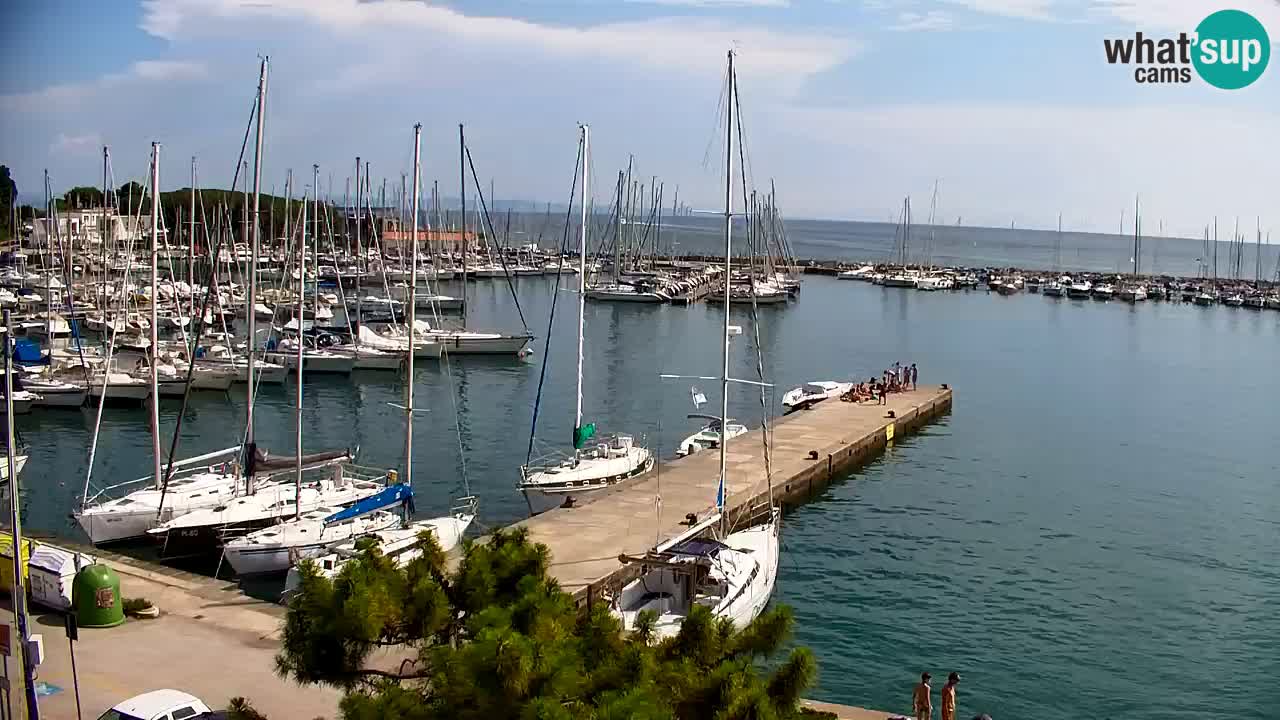 Webcam Sistiana Bucht – Liveblick auf Marina und Bucht
