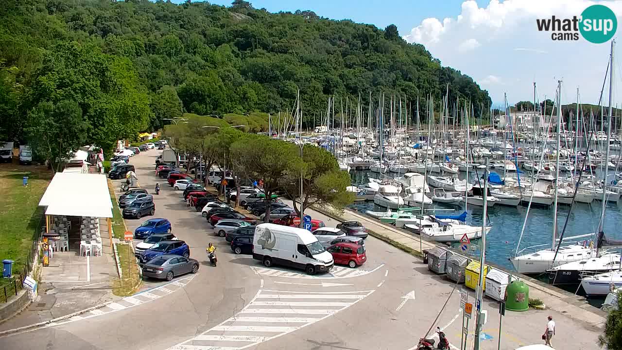 Webcam Sistiana Baia – Live View of the Marina and Gulf