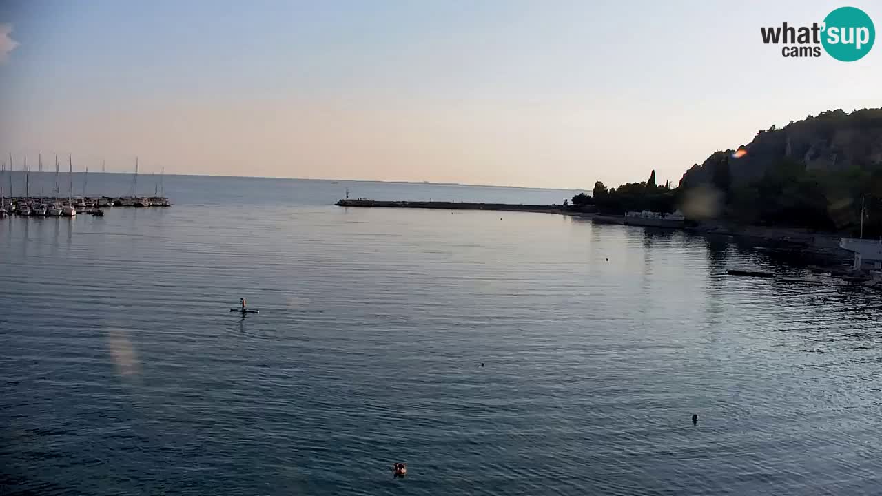 Webcam Sistiana Bucht – Liveblick auf Marina und Bucht
