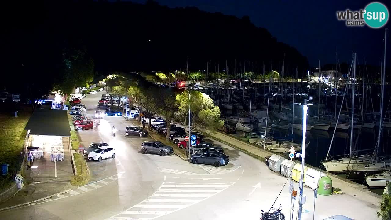 Webcam Bahía de Sistiana – Vista en directo del puerto deportivo y la costa