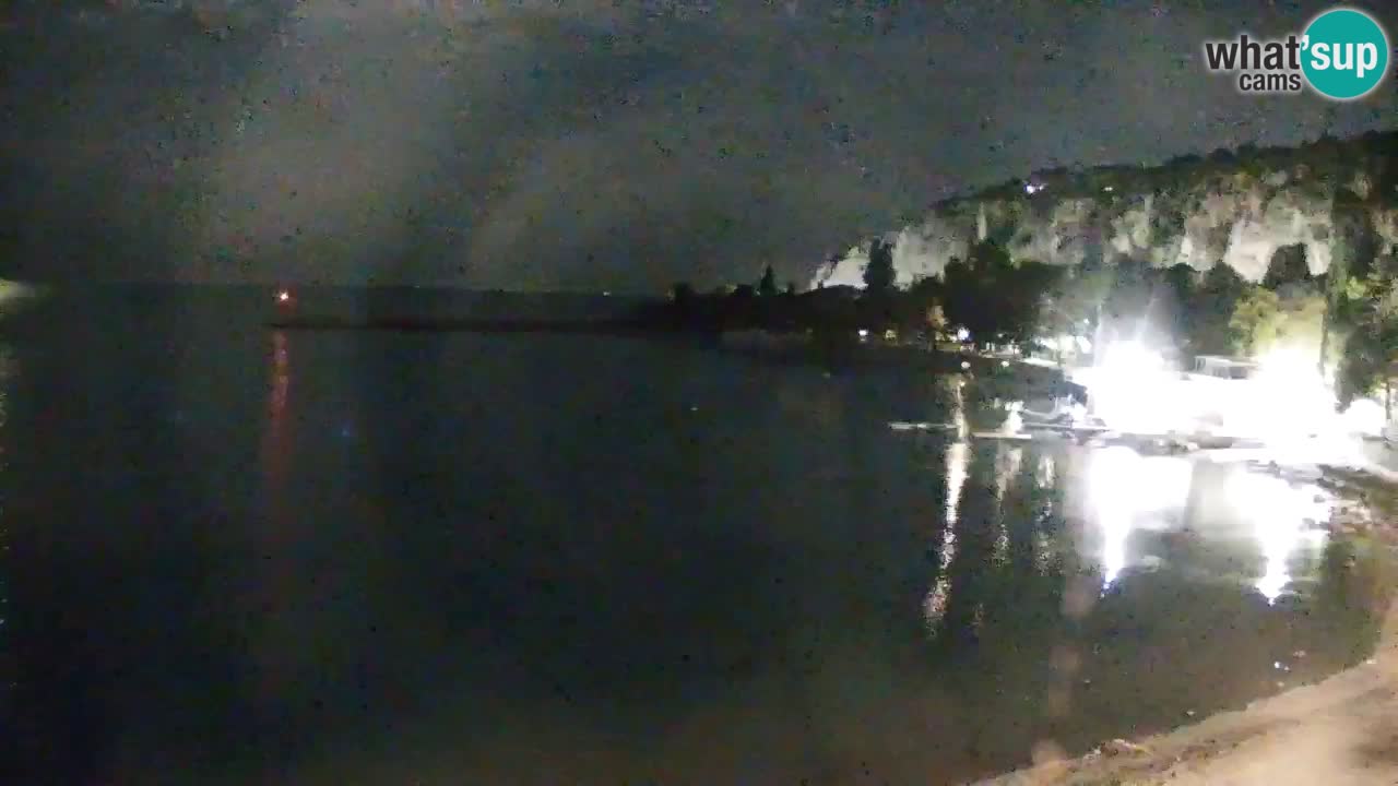 Webcam Bahía de Sistiana – Vista en directo del puerto deportivo y la costa