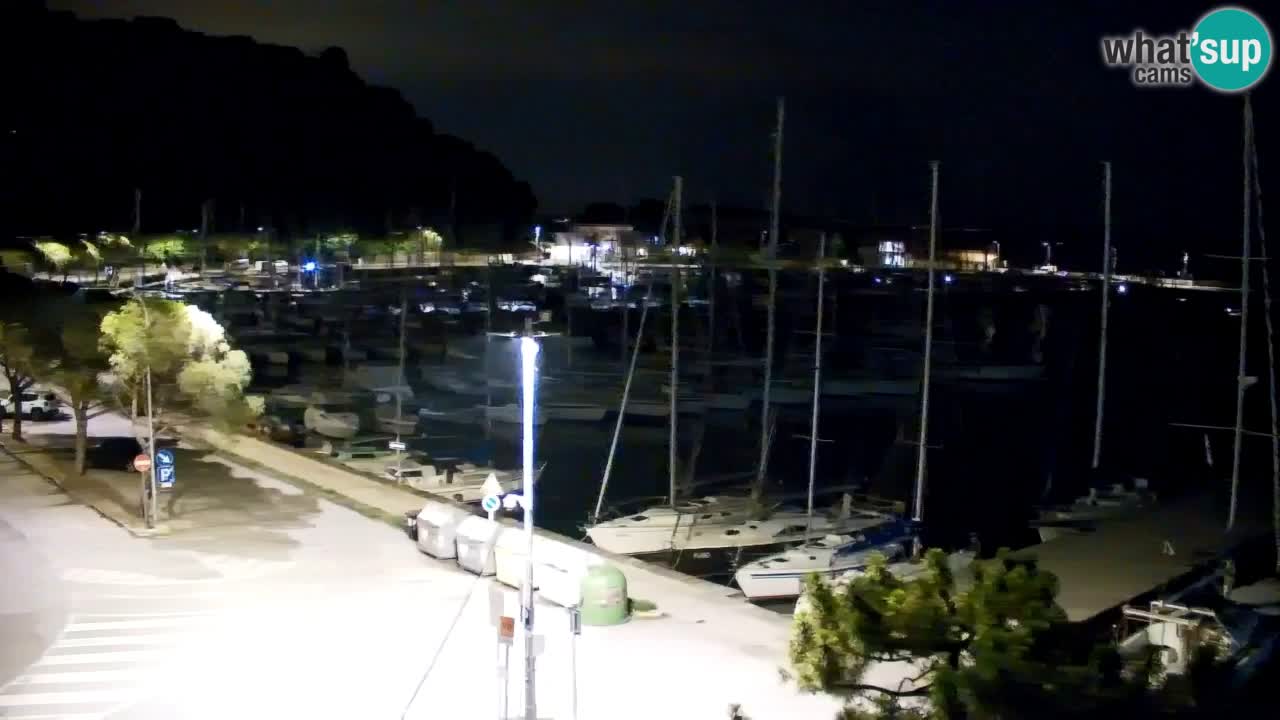 Webcam Baie de Sistiana – Vue en direct de la marina et de la baie