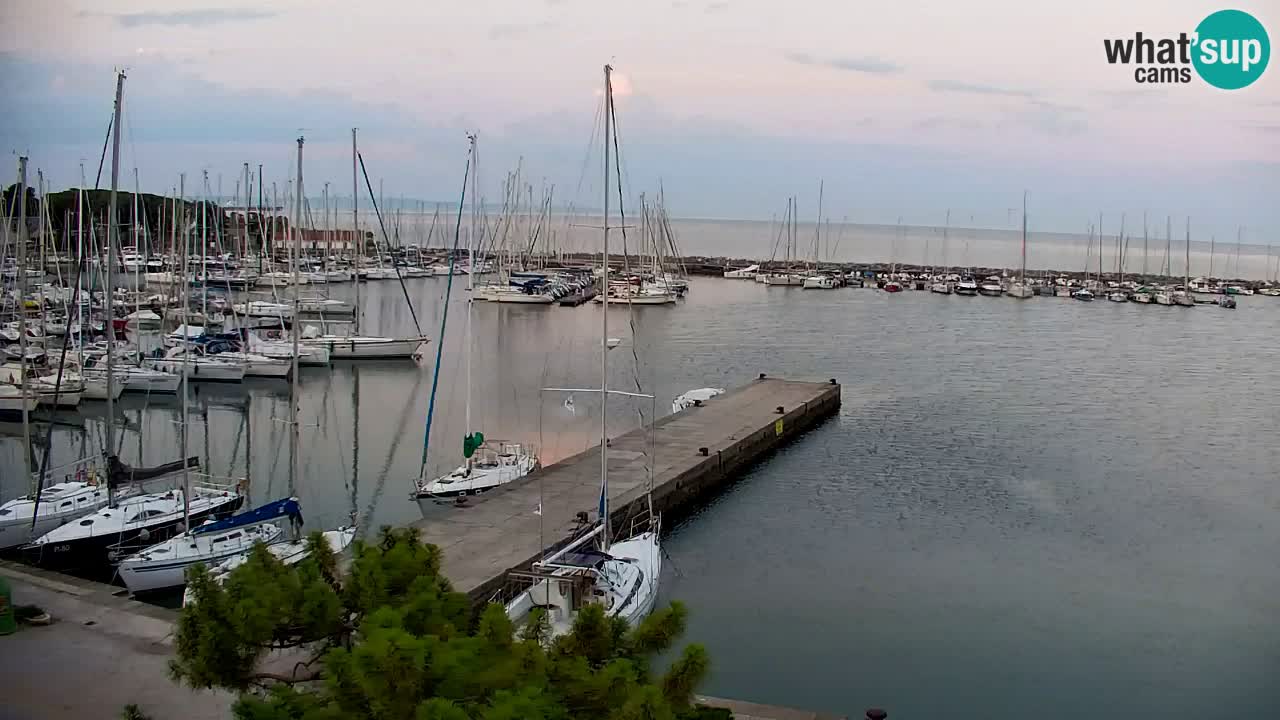 Spletna kamera Sesljanski zaliv – Pogled v živo na marino in zaliv