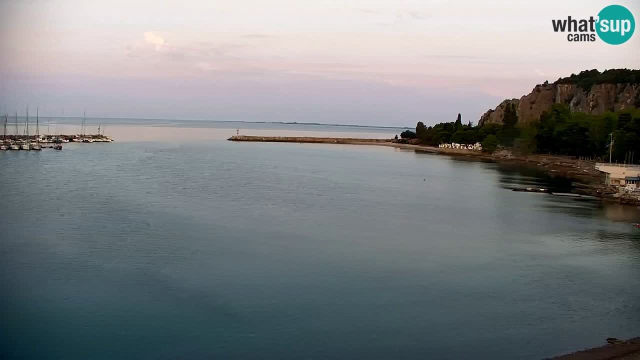 Webcam Sistiana Bucht – Liveblick auf Marina und Bucht