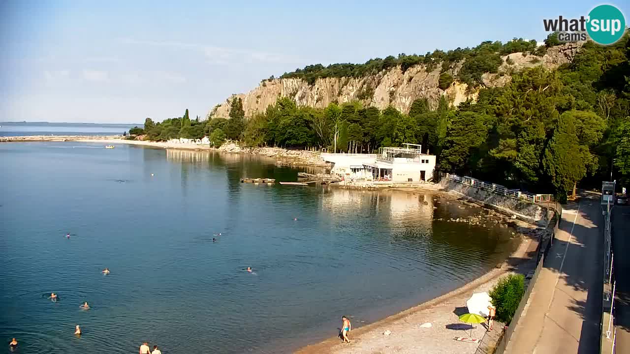 Web kamera Sistiana Uvala – Pogled uživo na marinu i zaljev
