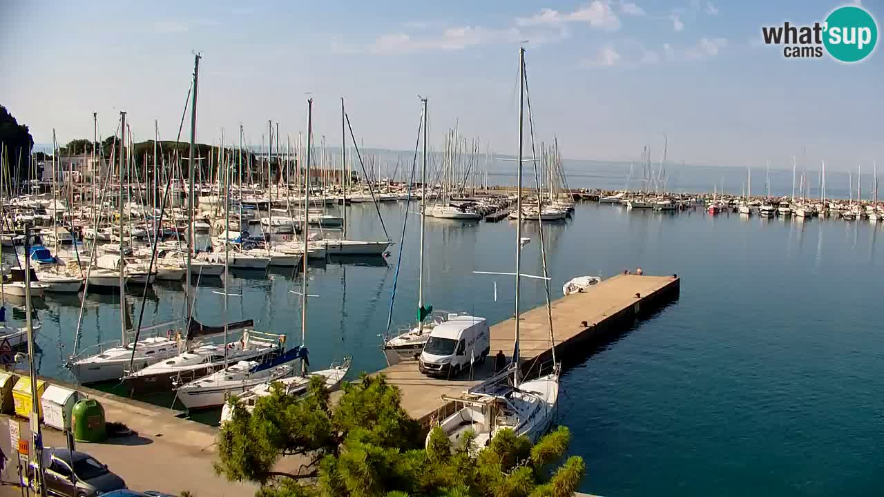 Webcam Sistiana Bucht – Liveblick auf Marina und Bucht