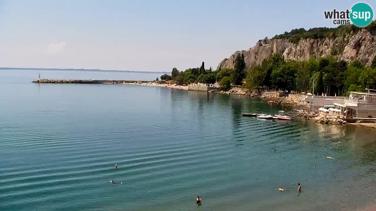 Webcam Baie de Sistiana – Vue en direct de la marina et de la baie