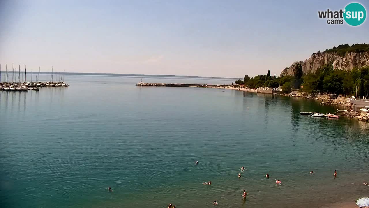 Webcam Sistiana Baia – Live View of the Marina and Gulf