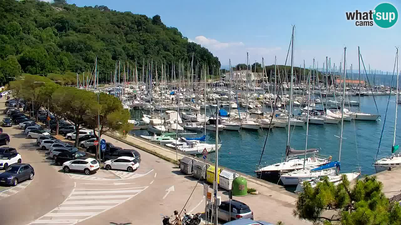 Webcam Sistiana Bucht – Liveblick auf Marina und Bucht