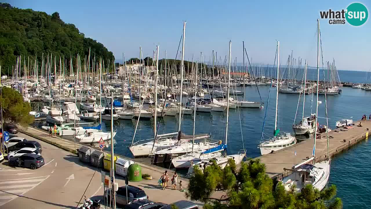 Webcam Sistiana Bucht – Liveblick auf Marina und Bucht
