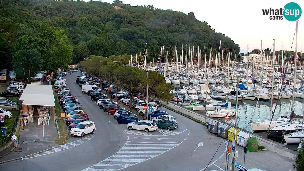 Webcam Baie de Sistiana – Vue en direct de la marina et de la baie