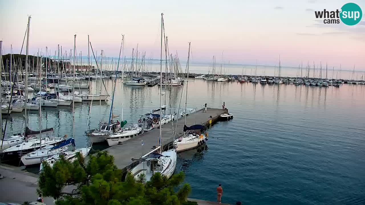 Webcam Sistiana Baia – Live View of the Marina and Gulf