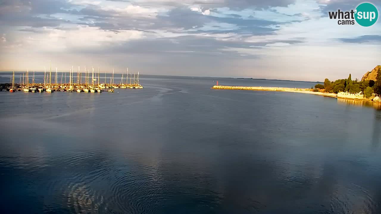 Webcam Sistiana Baia – Live View of the Marina and Gulf