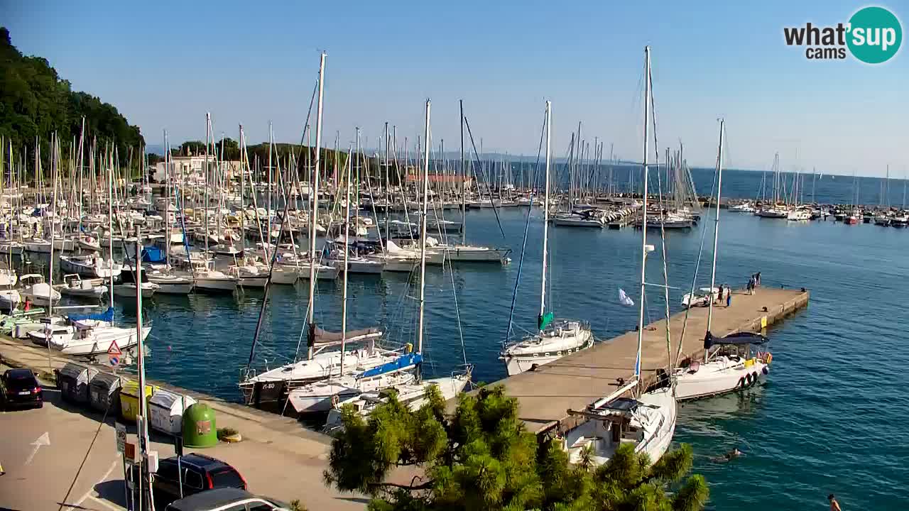 Webcam Sistiana Bucht – Liveblick auf Marina und Bucht