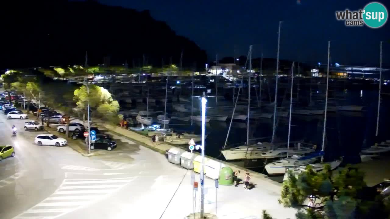 Webcam Sistiana Baia – Live View of the Marina and Gulf