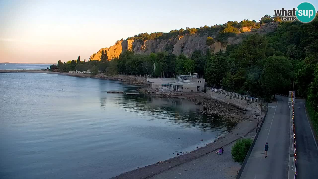Webcam Baie de Sistiana – Vue en direct de la marina et de la baie