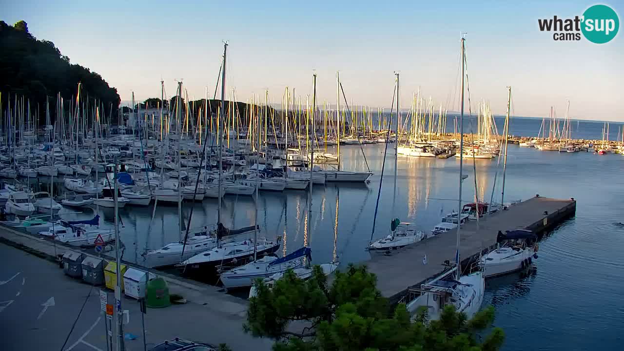 Webcam Sistiana Baia – Live View of the Marina and Gulf