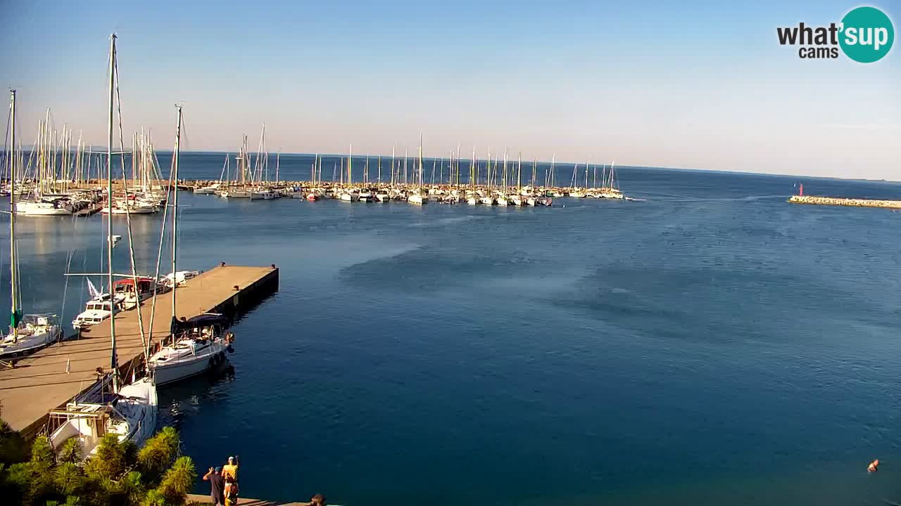 Webcam Sistiana Bucht – Liveblick auf Marina und Bucht
