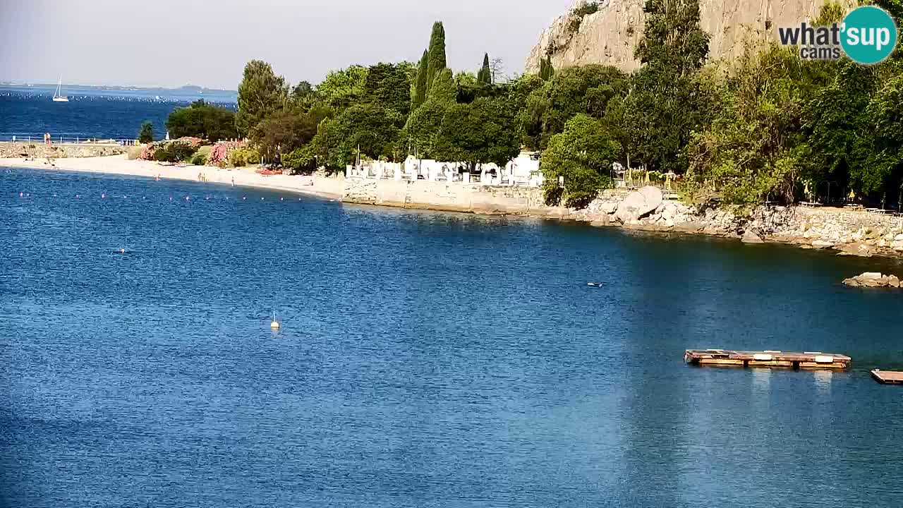 Webcam Baie de Sistiana – Vue en direct de la marina et de la baie