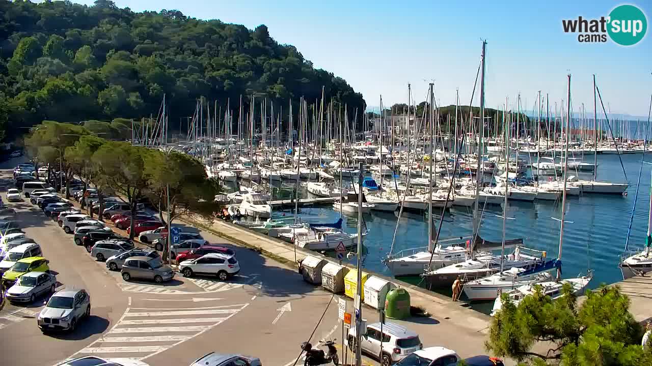 Webcam Sistiana Baia – Live View of the Marina and Gulf