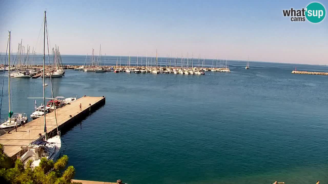 Webcam Sistiana Bucht – Liveblick auf Marina und Bucht