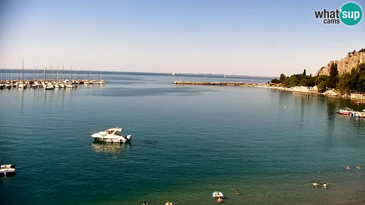 Webcam Sistiana Bucht – Liveblick auf Marina und Bucht