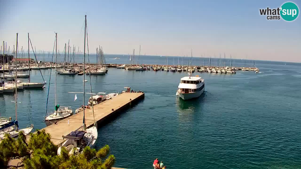 Webcam Sistiana Bucht – Liveblick auf Marina und Bucht