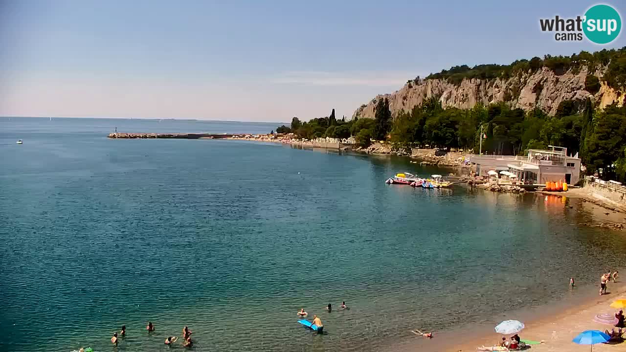 Web kamera Sistiana Uvala – Pogled uživo na marinu i zaljev