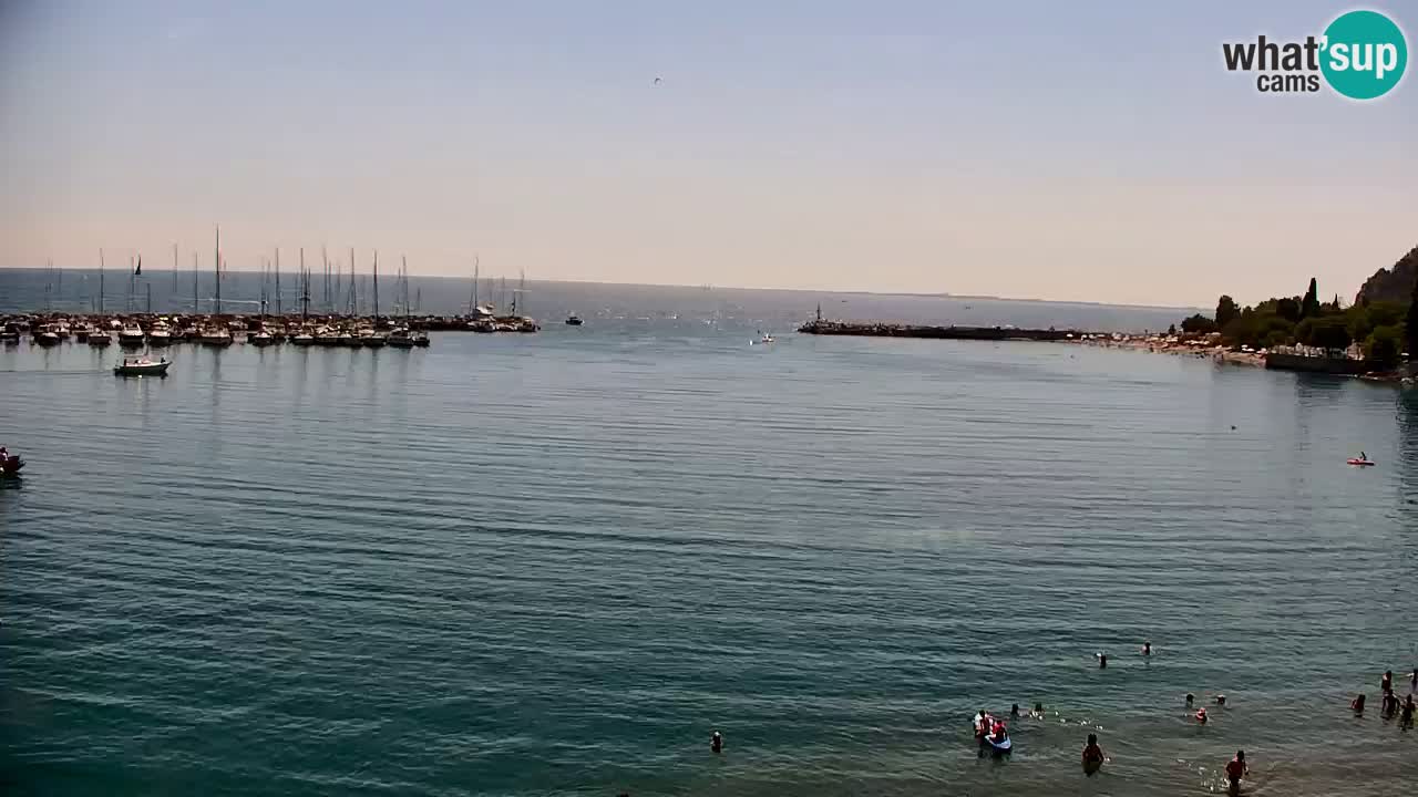 Webcam Sistiana Baia – Live View of the Marina and Gulf