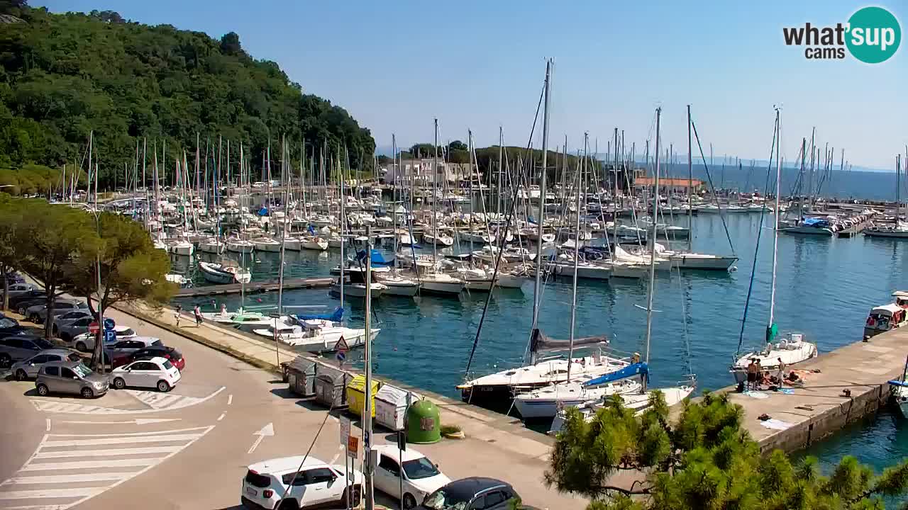 Webcam Sistiana Bucht – Liveblick auf Marina und Bucht