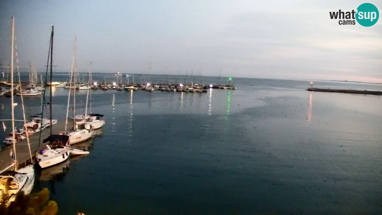 Webcam Baie de Sistiana – Vue en direct de la marina et de la baie