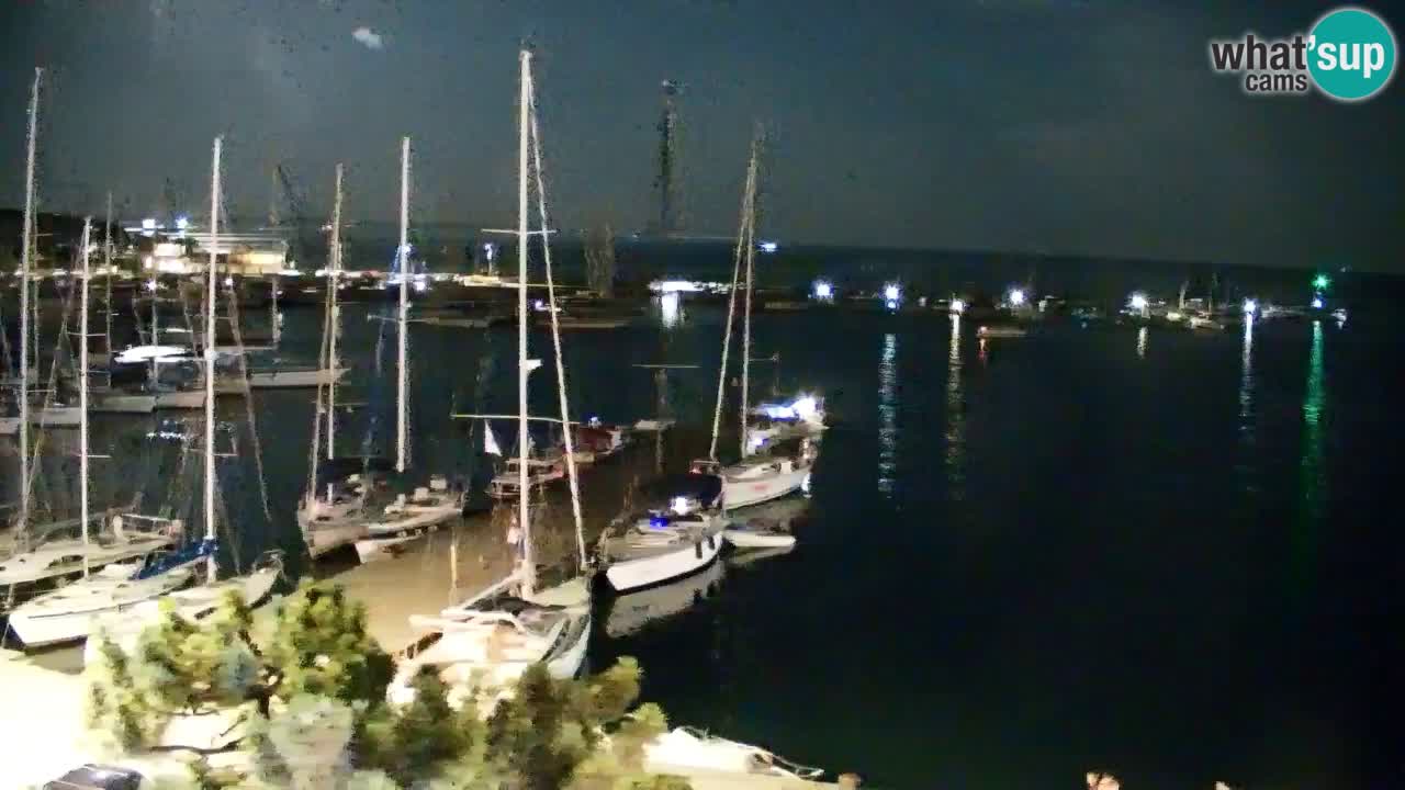 Webcam Sistiana Baia – Live View of the Marina and Gulf
