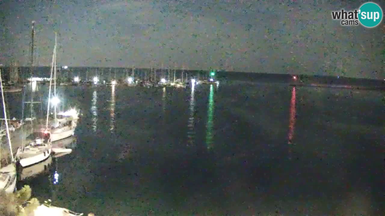 Webcam Baie de Sistiana – Vue en direct de la marina et de la baie