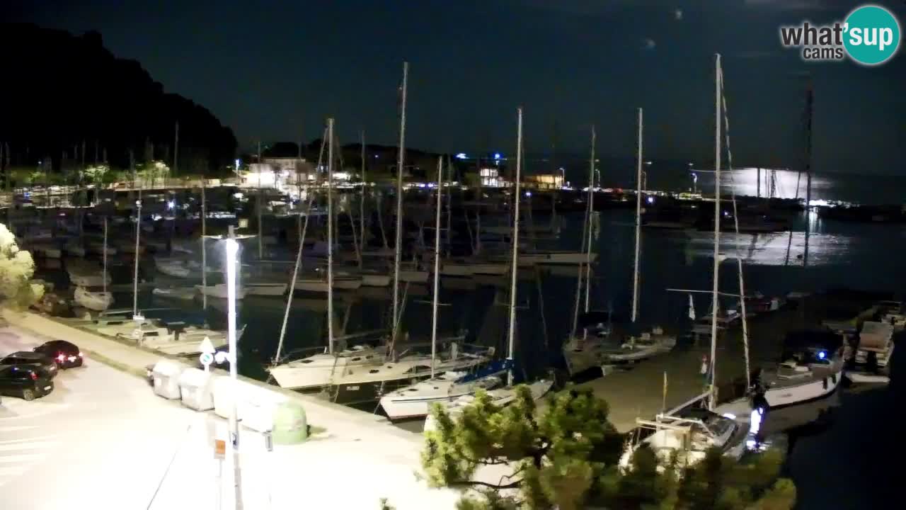 Webcam Baie de Sistiana – Vue en direct de la marina et de la baie