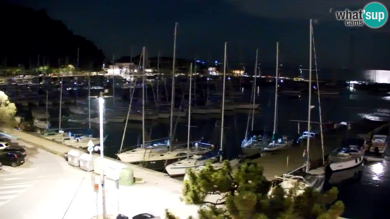 Webcam Sistiana Baia – Live View of the Marina and Gulf