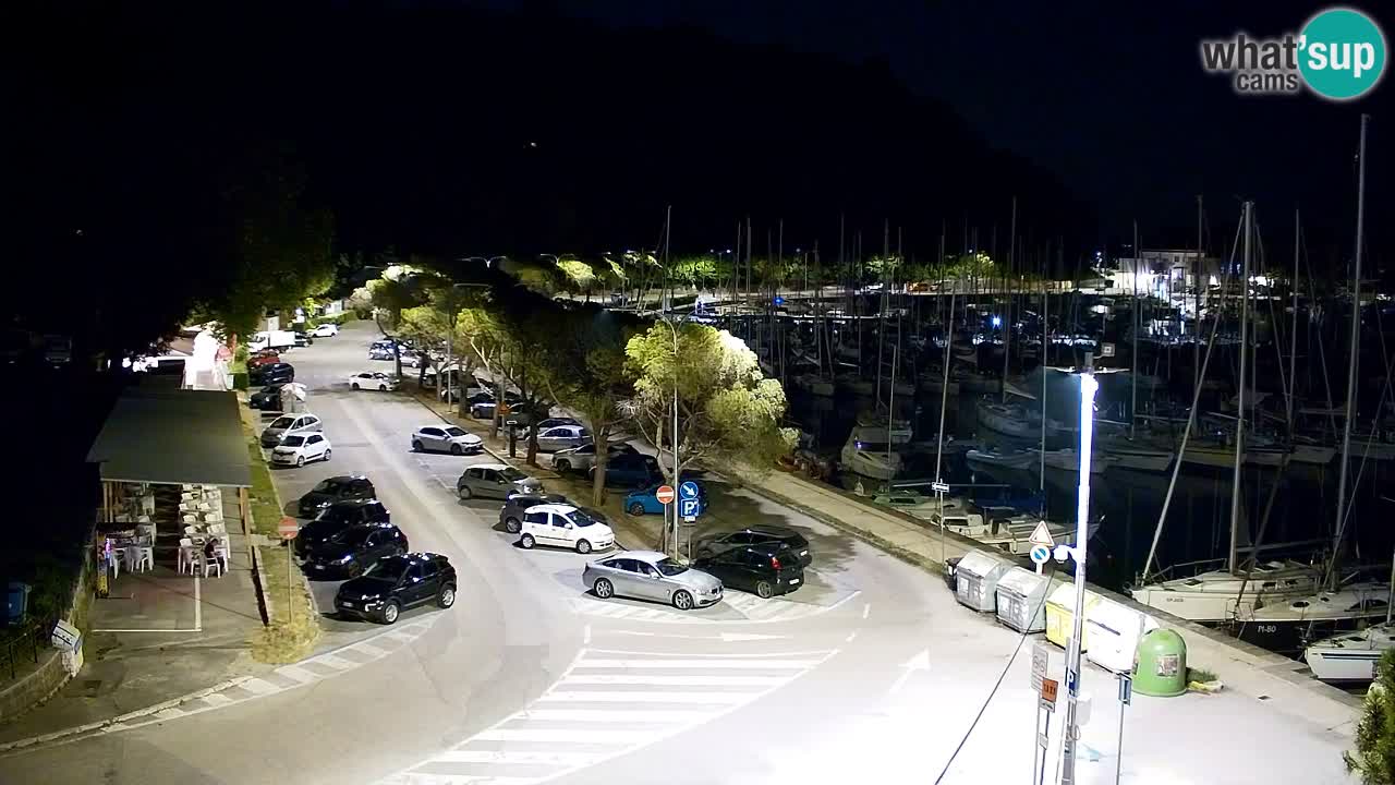 Webcam Baie de Sistiana – Vue en direct de la marina et de la baie