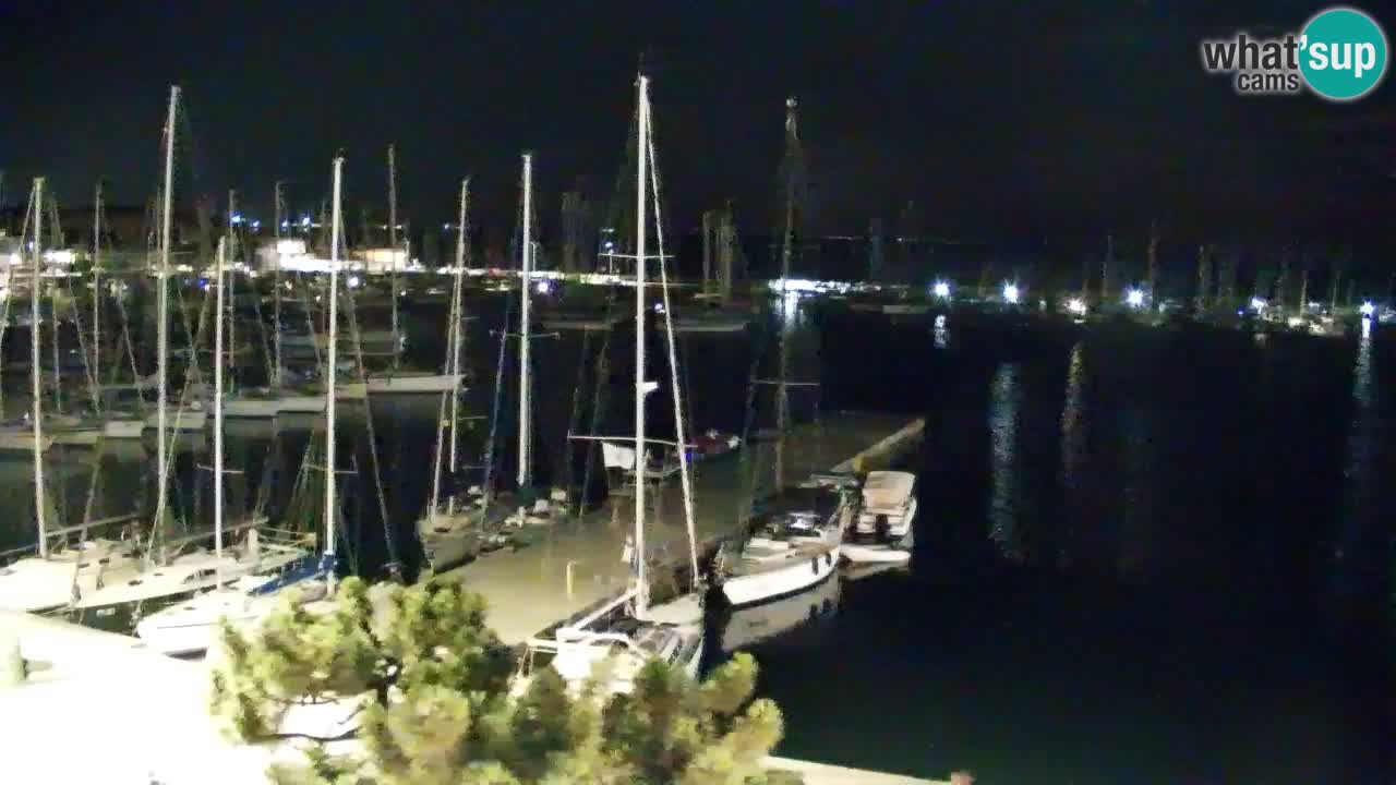 Webcam Baie de Sistiana – Vue en direct de la marina et de la baie