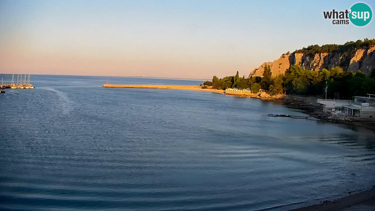 Webcam Sistiana Baia – Live View of the Marina and Gulf