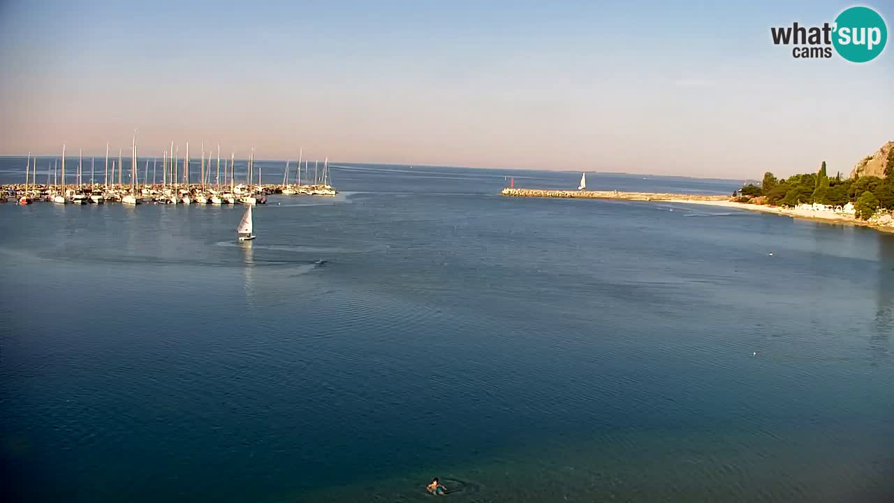 Webcam Sistiana Baia – Live View of the Marina and Gulf