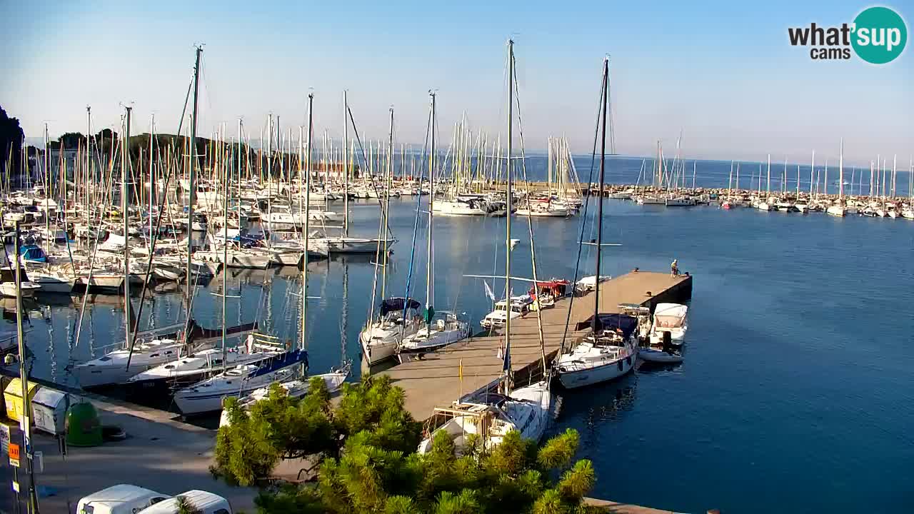 Webcam Sistiana Bucht – Liveblick auf Marina und Bucht