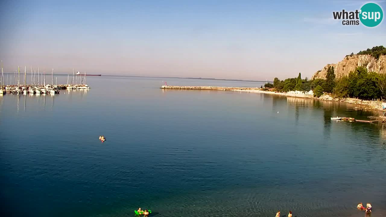 Webcam Sistiana Baia – Live View of the Marina and Gulf
