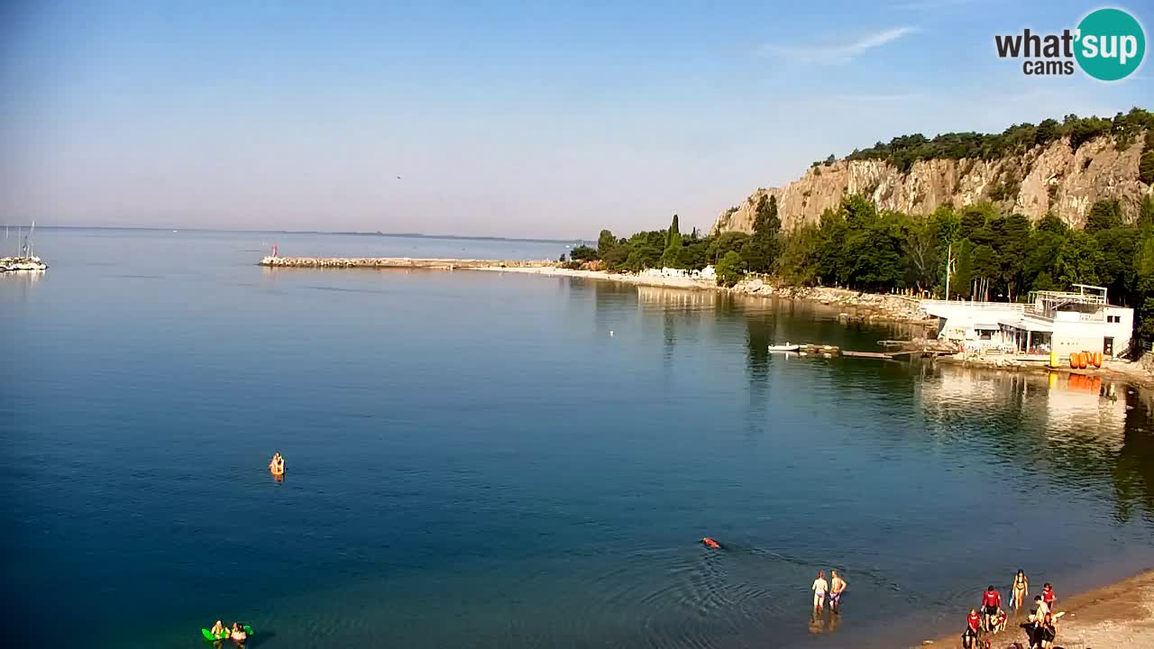 Webcam Sistiana Baia – Live View of the Marina and Gulf
