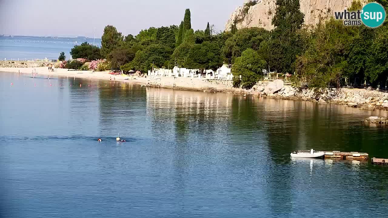 Webcam Baie de Sistiana – Vue en direct de la marina et de la baie